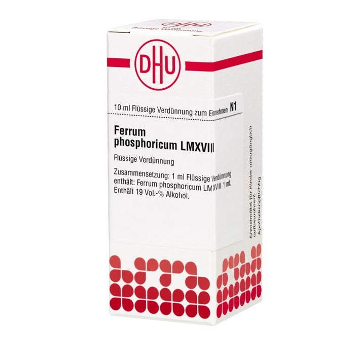 Ferrum phosphoricum LM XVIII DHU Dilution, 10 ml Solution