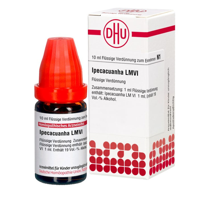 DHU Ipecacuanha LM VI Dilution, 10 ml Solution