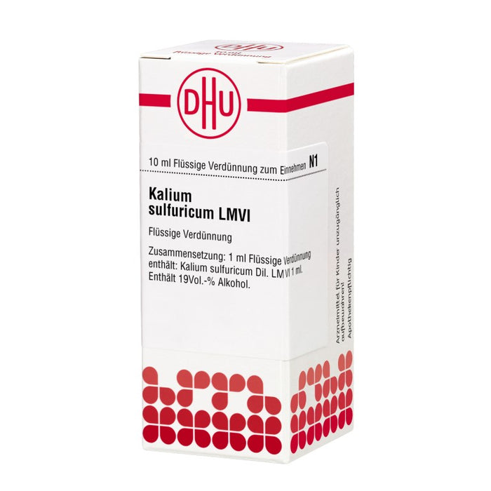 Kalium sulfuricum LM VI DHU Dilution, 10 ml Solution