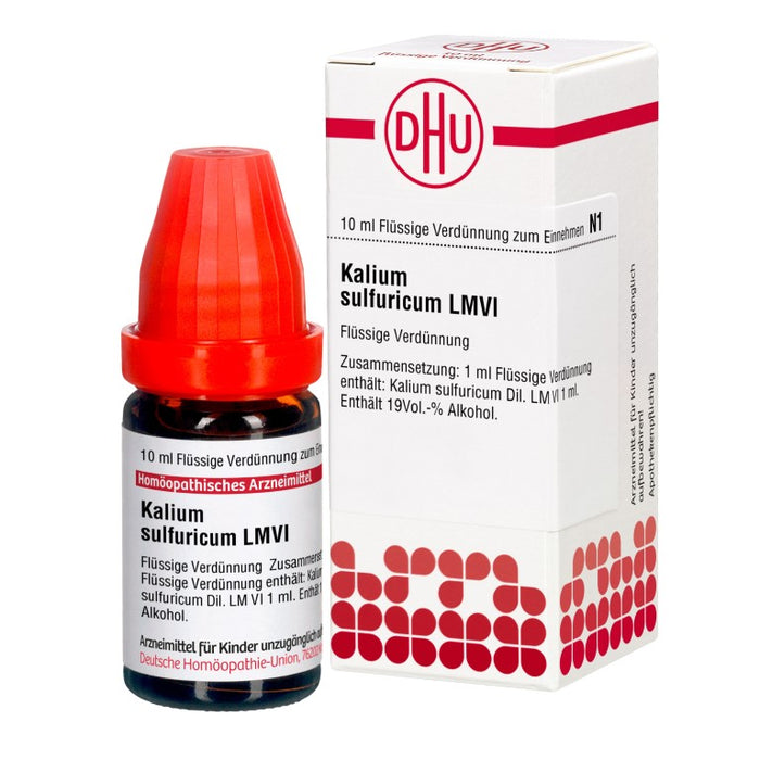 Kalium sulfuricum LM VI DHU Dilution, 10 ml Solution