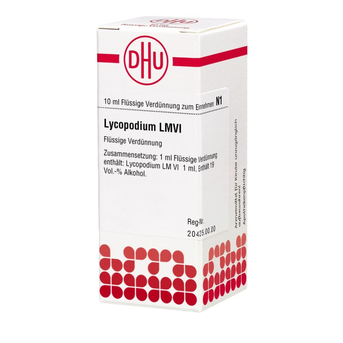 DHU Lycopodium LM VI Dilution, 10 ml Solution