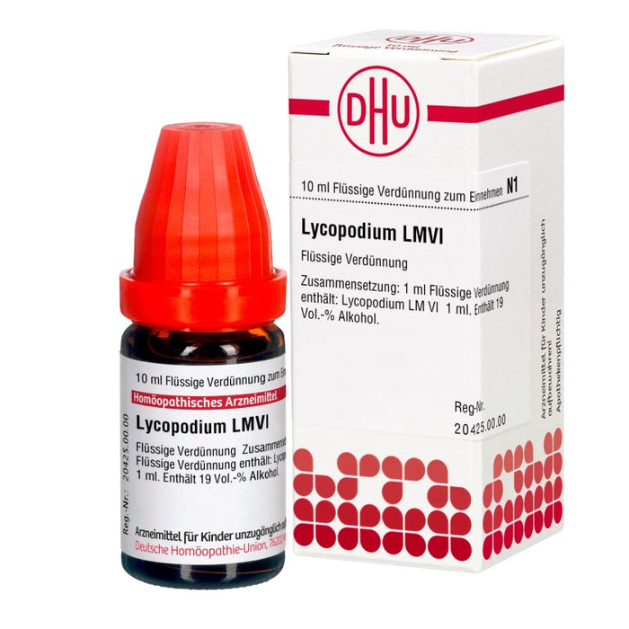 DHU Lycopodium LM VI Dilution, 10 ml Solution