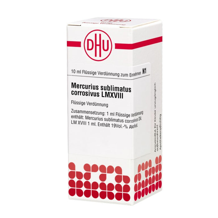 Mercurius sublimatus corrosivus LM XVIII DHU Dilution, 10 ml Solution