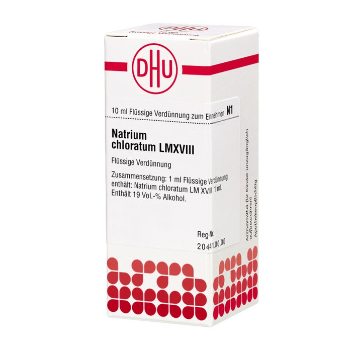 Natrium chloratum LM XVIII DHU Dilution, 10 ml Solution