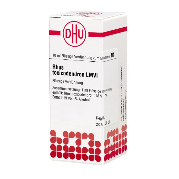 DHU Rhus toxicodendron LM VI Dilution, 10 ml Solution