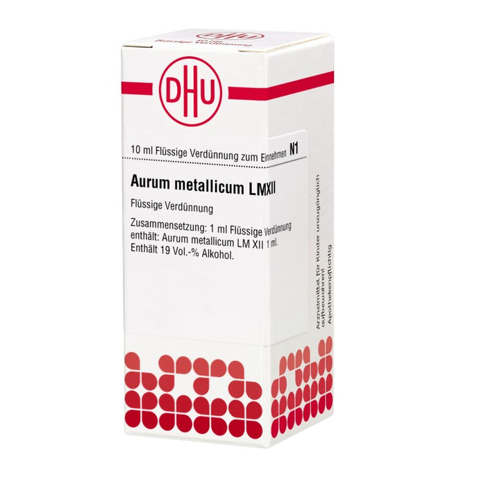 Aurum metallicum LM XII DHU Dilution, 10 ml Solution