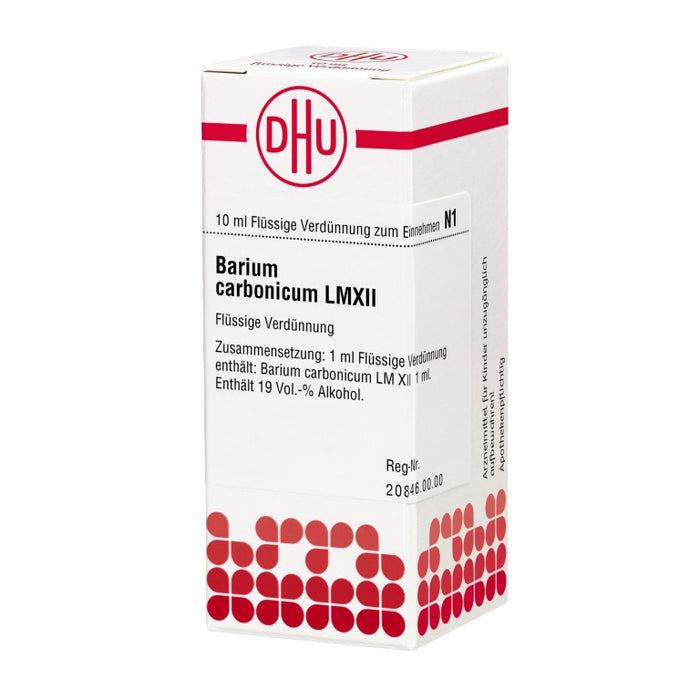Barium carbonicum LM XII DHU Dilution, 10 ml Solution