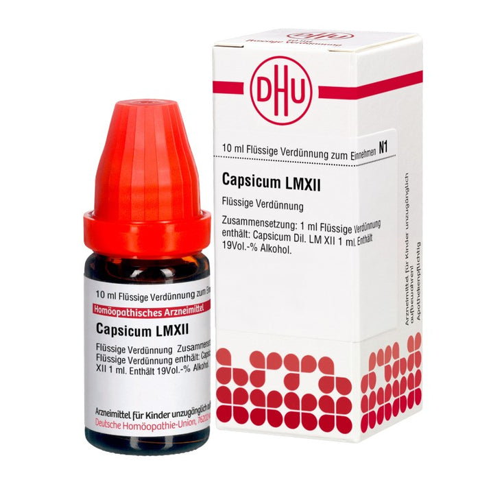 Capsicum LM XII DHU Dilution, 10 ml Solution