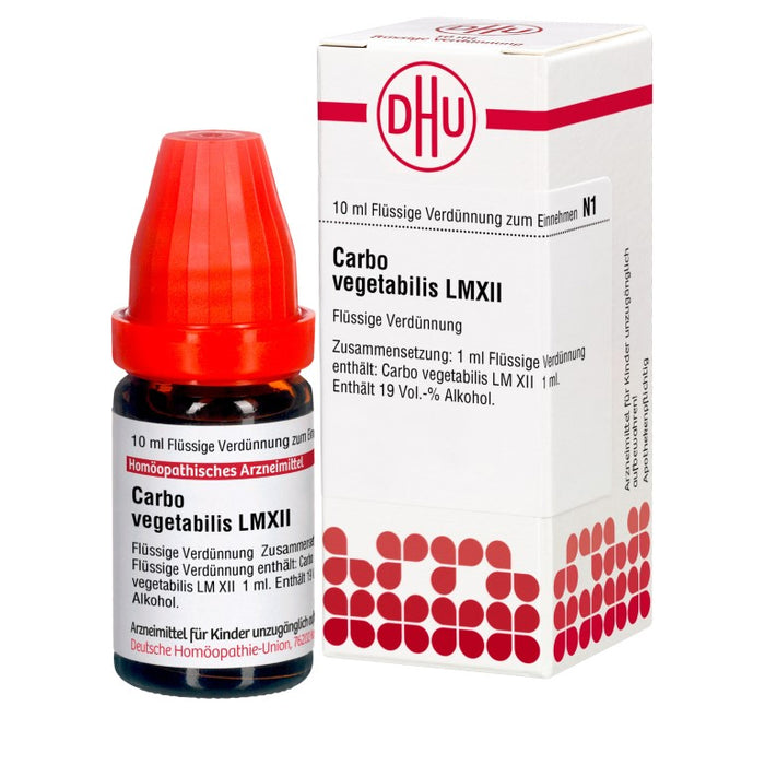 DHU Carbo vegetabilis LM XII Dilution, 10 ml Solution
