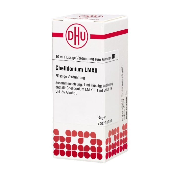 DHU Chelidonium LM XII Dilution, 10 ml Solution