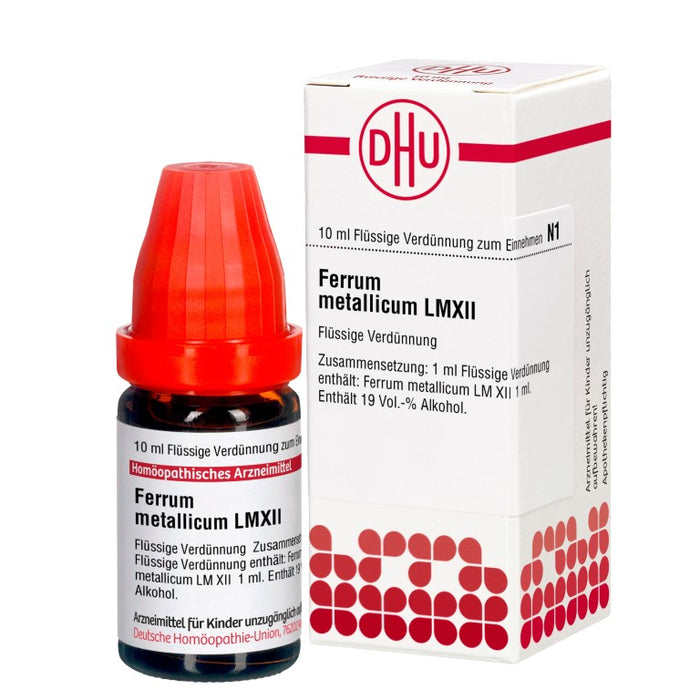 Ferrum metallicum LM XII DHU Dilution, 10 ml Solution