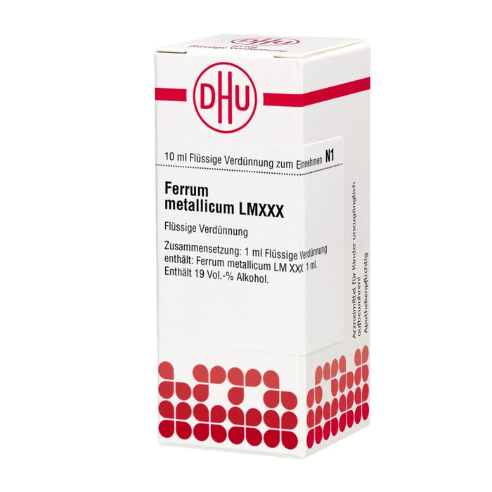 Ferrum metallicum LM XXX DHU Dilution, 10 ml Solution
