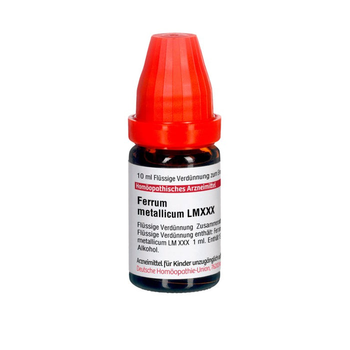 Ferrum metallicum LM XXX DHU Dilution, 10 ml Solution