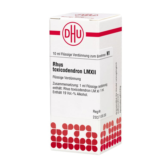 DHU Rhus toxicodendron LM XII Dilution, 10 ml Solution