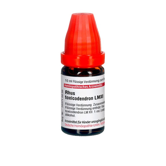 DHU Rhus toxicodendron LM XII Dilution, 10 ml Solution
