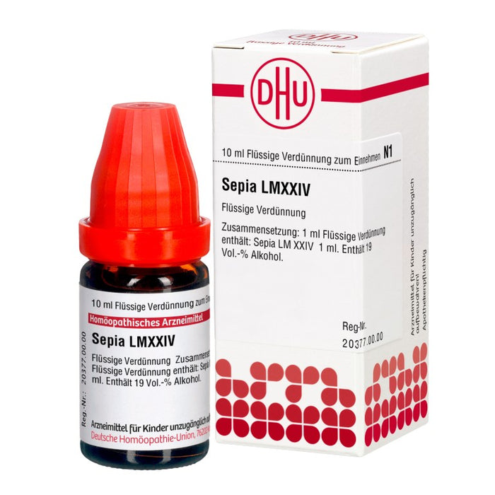 DHU Sepia LM XXIV Dilution, 10 ml Solution