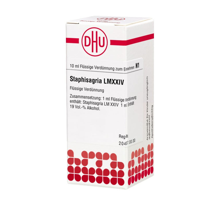 Staphisagria LM XXIV DHU Dilution, 10 ml Solution