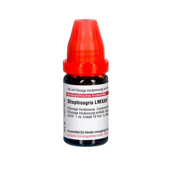 Staphisagria LM XXIV DHU Dilution, 10 ml Solution