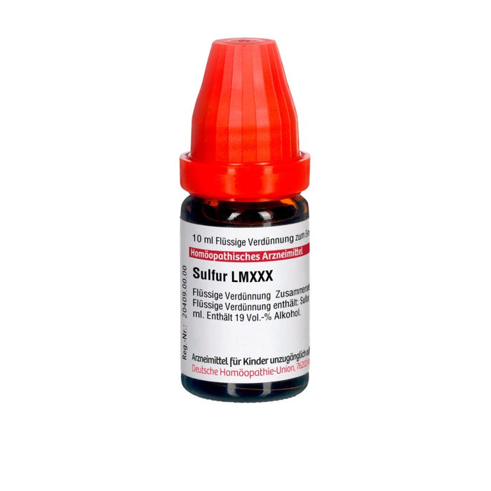 Sulfur LM XXX DHU Dilution, 10 ml Solution