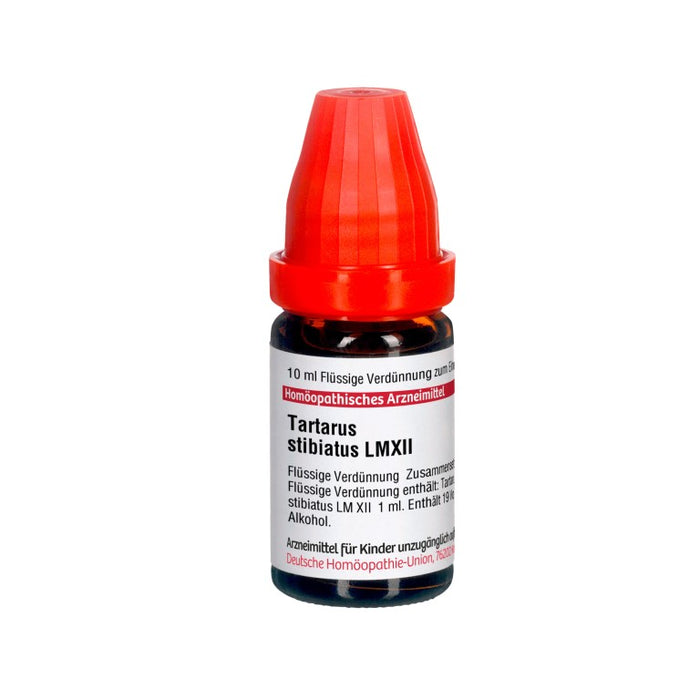 Tartarus stibiatus LM XII DHU Dilution, 10 ml Solution