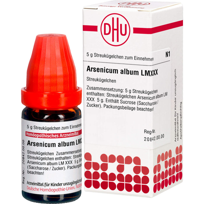 Arsenicum album LM XXX DHU Globuli, 5 g Globules