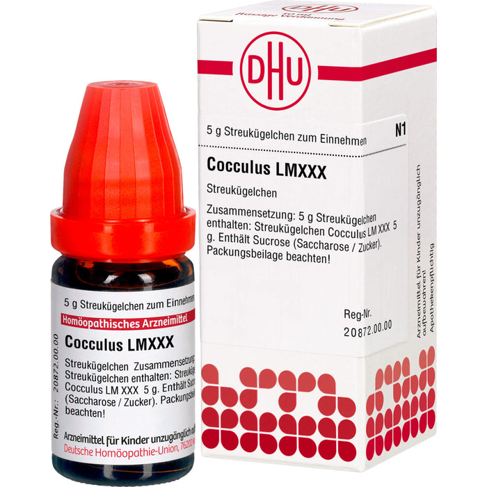 Cocculus LM XXX DHU Globuli, 5 g Globules