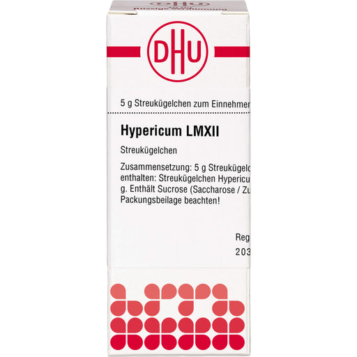 DHU Hypericum LM XII Streukügelchen, 5 g Globuli