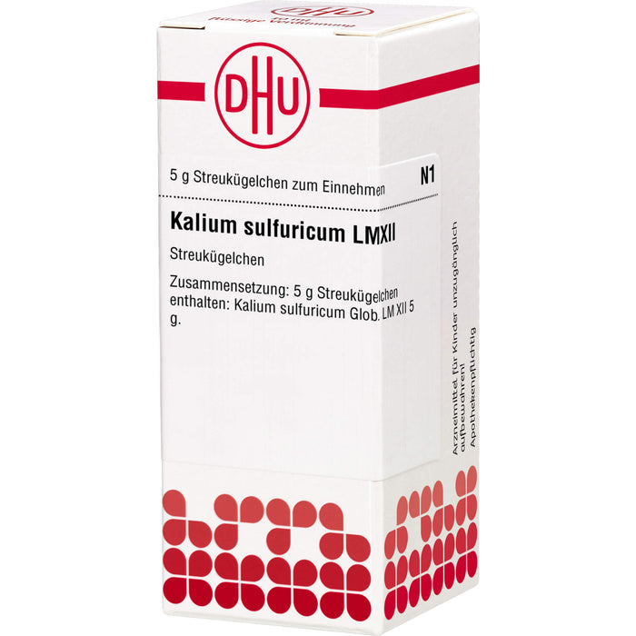 Kalium sulfuricum LM XII DHU Globuli, 5 g Globules