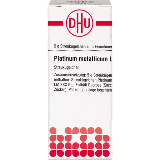 Platinum metallicum LM XXX DHU Globuli, 5 g Globuli