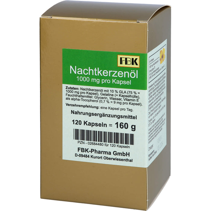 Nachtkerzenöl 1000, 120 St KAP