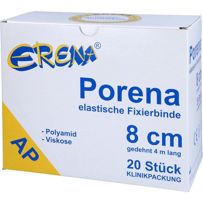 PORENA (AP) hochelastische Fixierbinde 8cm, 20 St BIN