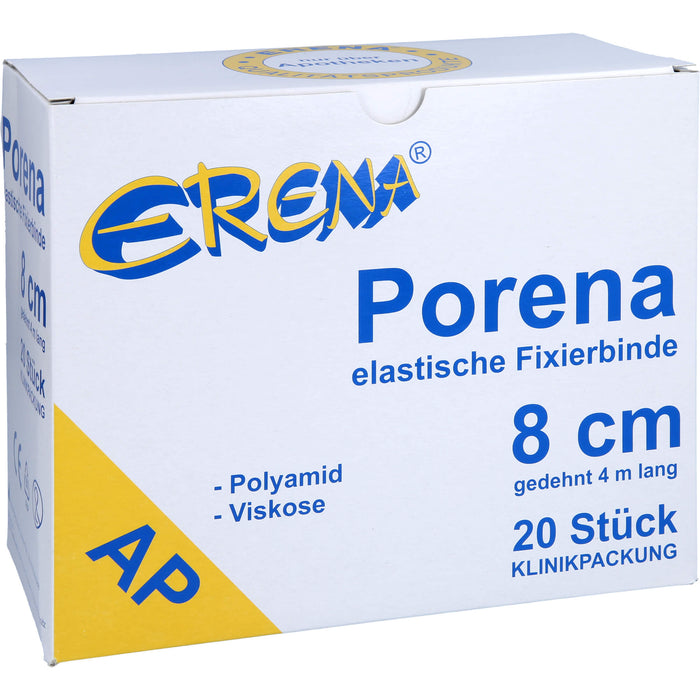 PORENA (AP) hochelastische Fixierbinde 8cm, 20 St BIN