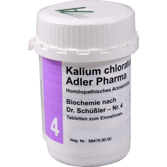 Kalium chloratum D6 Adler Pharma Tabletten, 400 pcs. Tablets