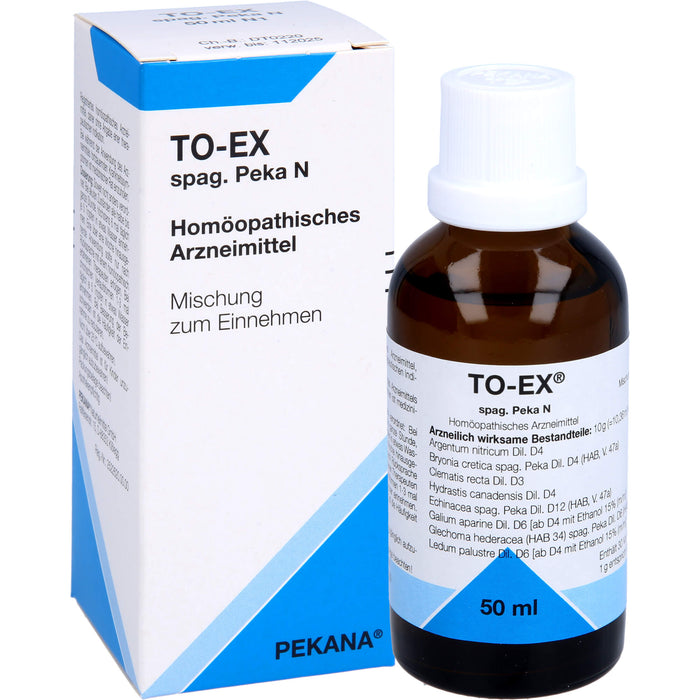 TO-EX spag. Peka N Mischung, 50 ml Lösung