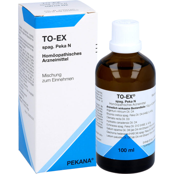 PEKANA TO-EX spag. Peka N Mischung, 100 ml Solution