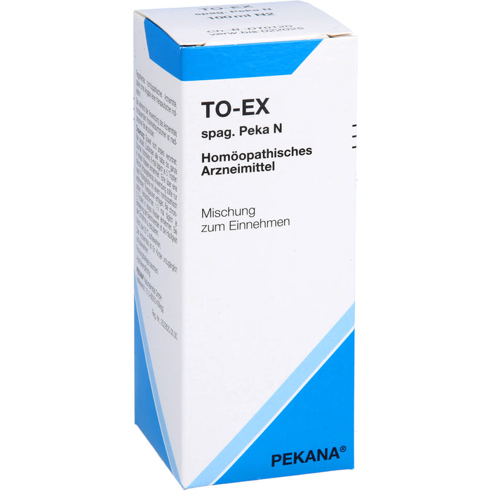 PEKANA TO-EX spag. Peka N Mischung, 100 ml Lösung