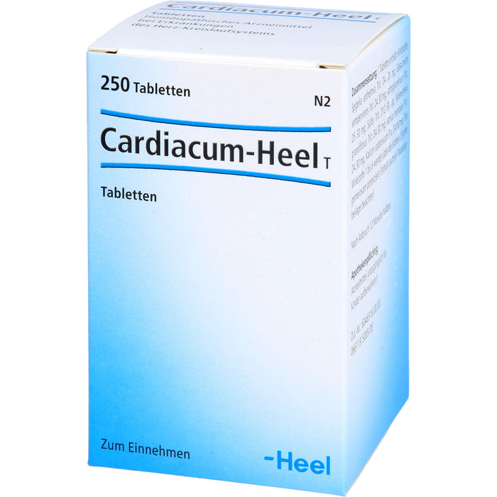 Cardiacum Heel T Tabl., 250 pcs. Tablets