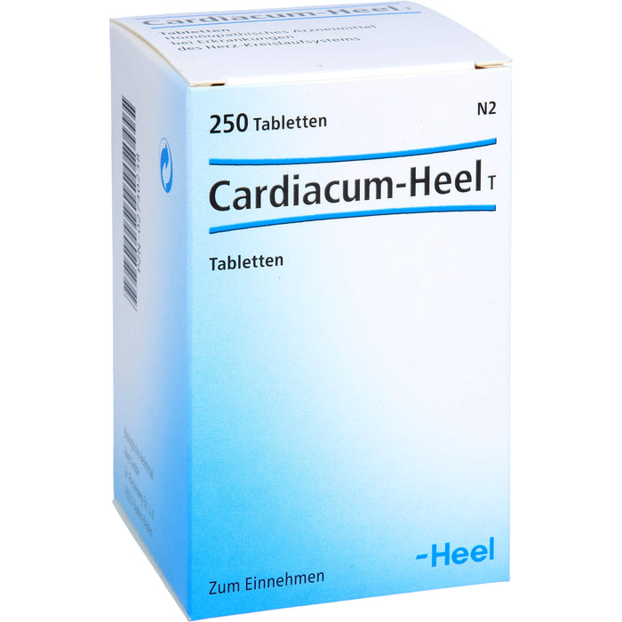 Cardiacum Heel T Tabl., 250 pcs. Tablets