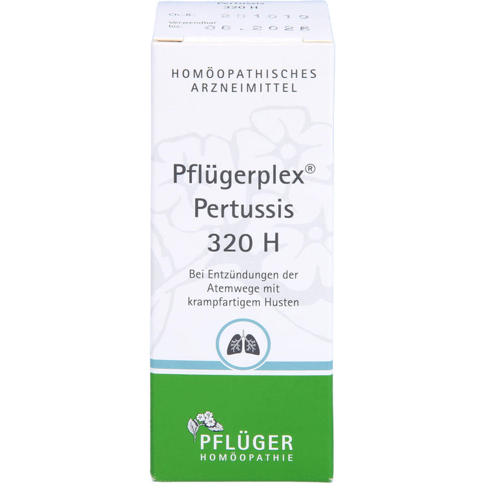 Pflügerplex Pertussis 320 H Tabletten bei Entzündungen der Atemwege, 100 St. Tabletten