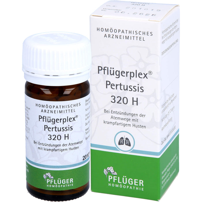 Pflügerplex Pertussis 320 H Tabletten bei Entzündungen der Atemwege, 100 pcs. Tablets