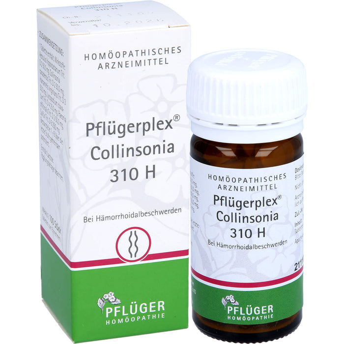 Pflügerplex  Collinsonia 310 H, 100 pc Tablettes