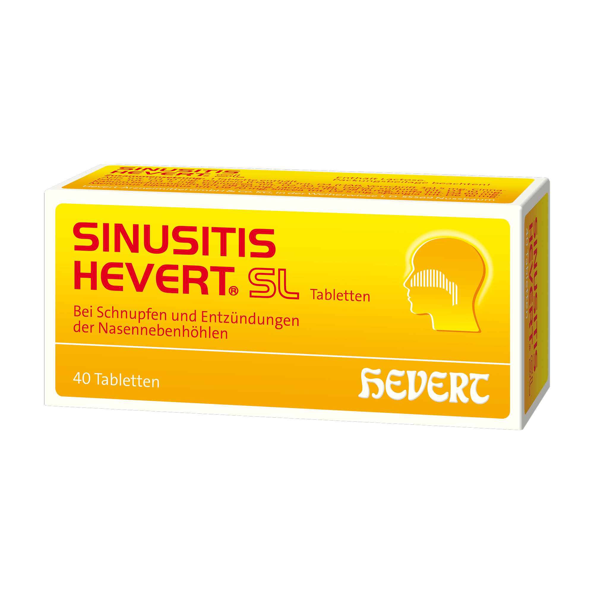 Sinusitis Hevert SL, 40 St. Tabletten Hevert-Testen