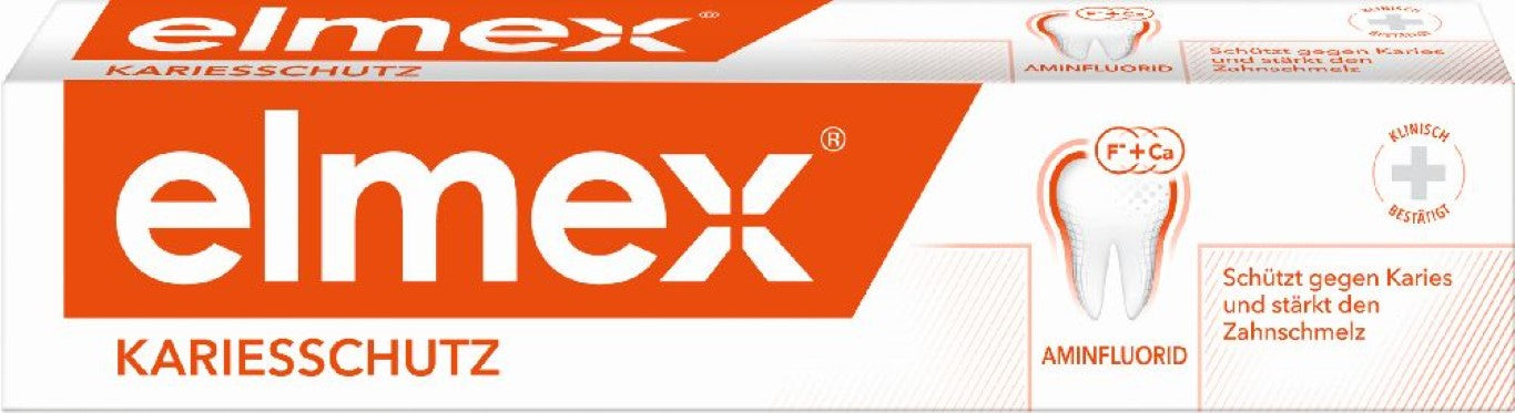 elmex Zahnpasta mit Faltschachtel, 75 ml Zahncreme