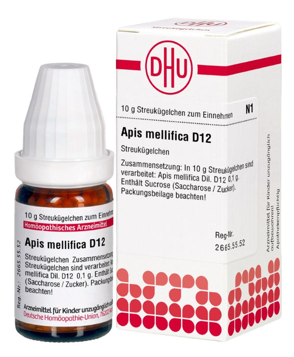 DHU Apis Mellifica D12 Streukügelchen, 10 g Globuli