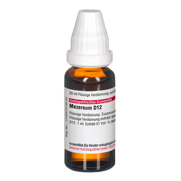 DHU Mezereum D12 Dilution, 20 ml Solution