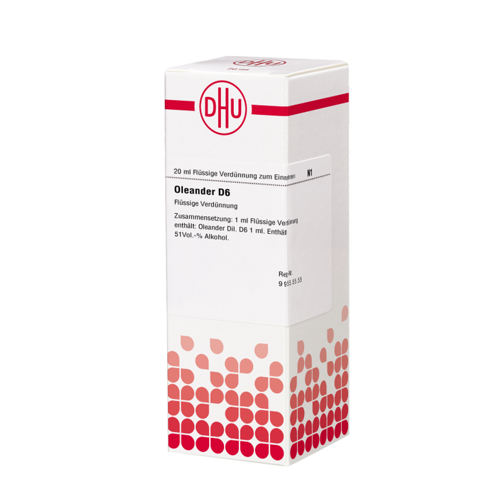Oleander D6 DHU Dilution, 20 ml Solution