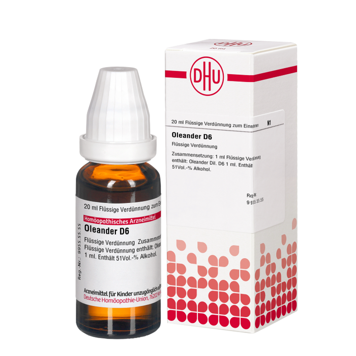 Oleander D6 DHU Dilution, 20 ml Solution