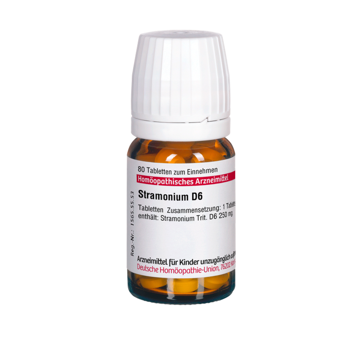 Stramonium D6 DHU Tabletten, 80 pc Tablettes