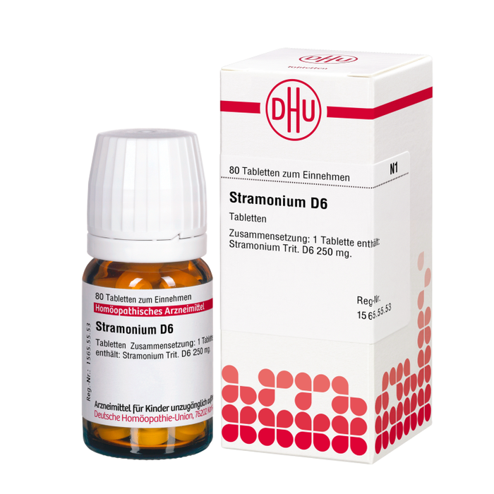 Stramonium D6 DHU Tabletten, 80 pc Tablettes