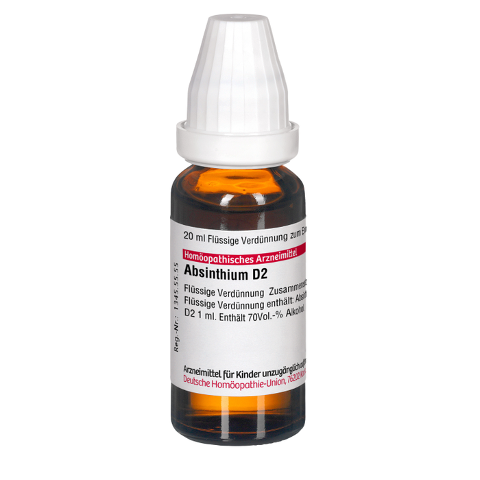 DHU Absinthium D2 Dilution, 20 ml Solution